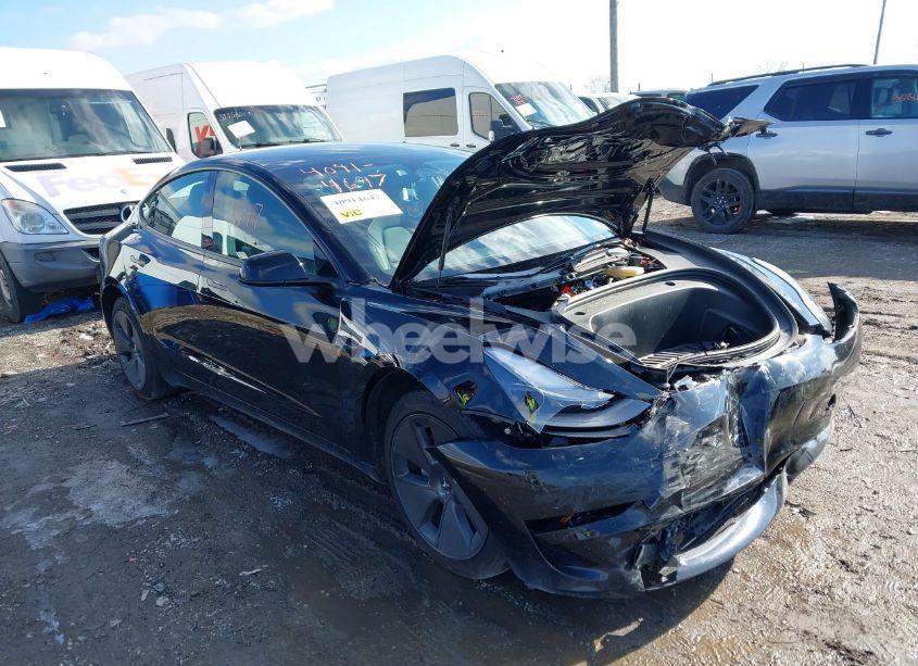 2023 Tesla Model 3 REAR-WHEEL DRIVE (VIN 5YJ3E1EA8PF687861) main photo