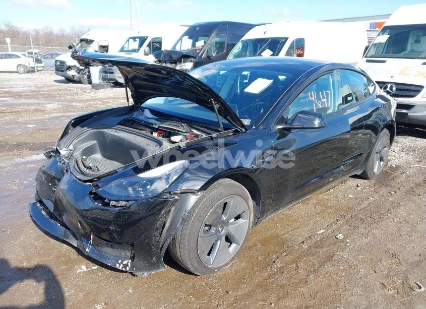 Photo 2 of 2023 Tesla Model 3 REAR-WHEEL DRIVE (VIN 5YJ3E1EA8PF687861)