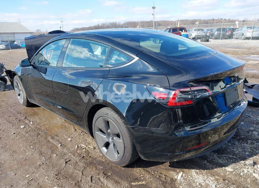 Photo 3 of 2023 Tesla Model 3 REAR-WHEEL DRIVE (VIN 5YJ3E1EA8PF687861)