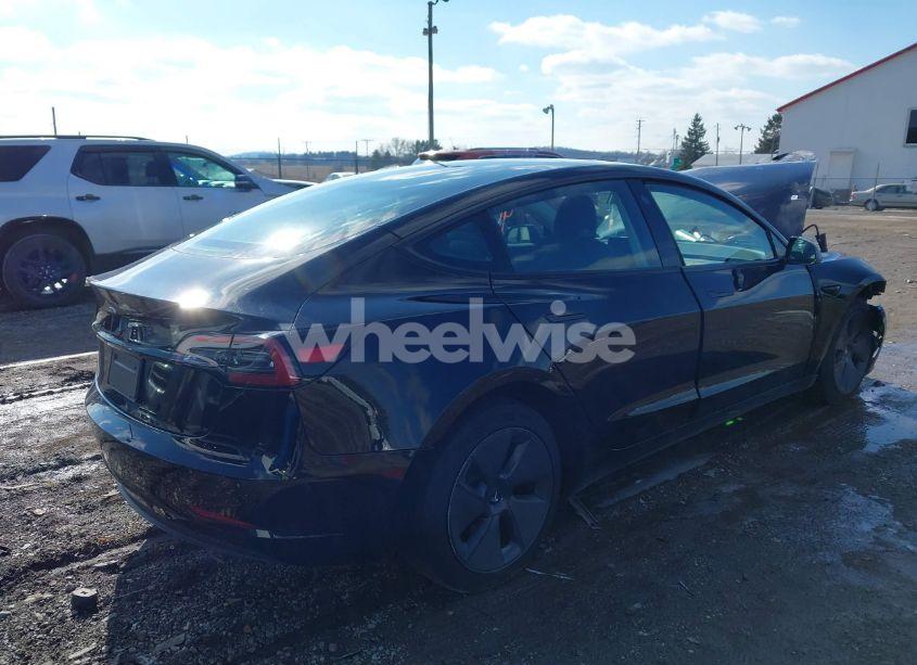 Photo 4 of 2023 Tesla Model 3 REAR-WHEEL DRIVE (VIN 5YJ3E1EA8PF687861)