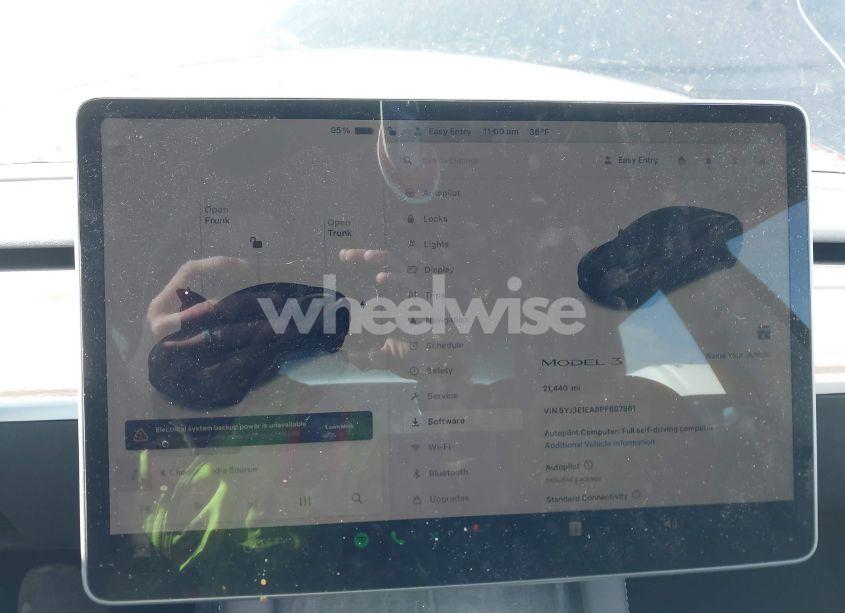 Photo 7 of 2023 Tesla Model 3 REAR-WHEEL DRIVE (VIN 5YJ3E1EA8PF687861)