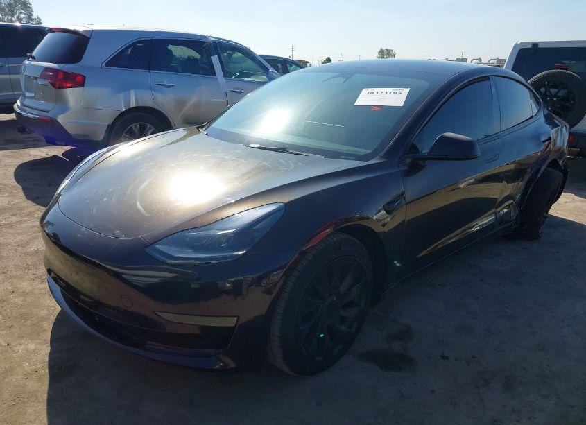Photo 2 of 2023 Tesla Model 3 REAR-WHEEL DRIVE (VIN 5YJ3E1EA8PF691361)