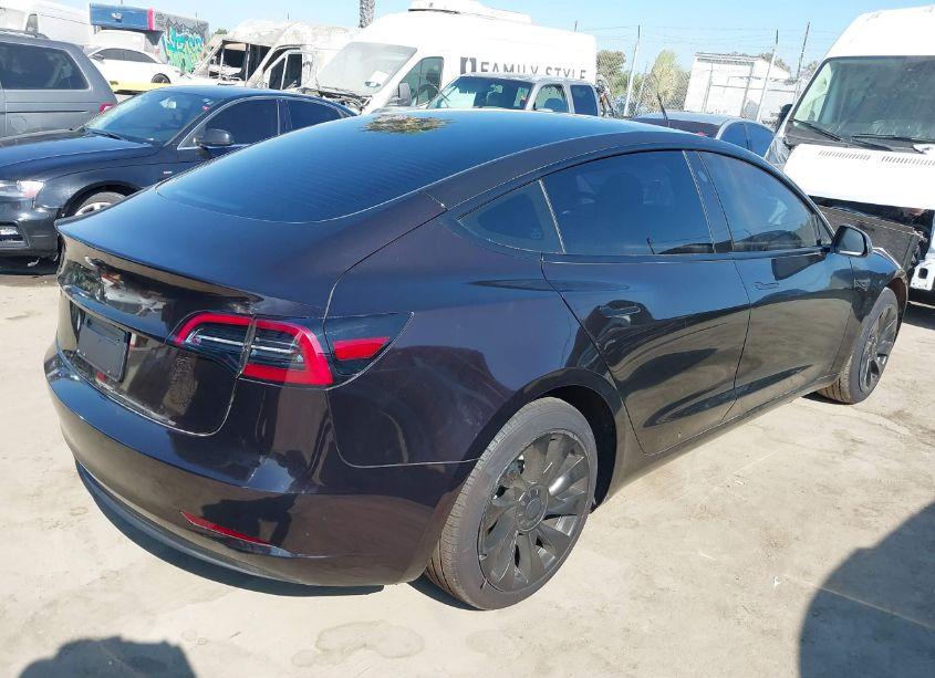 Photo 4 of 2023 Tesla Model 3 REAR-WHEEL DRIVE (VIN 5YJ3E1EA8PF691361)