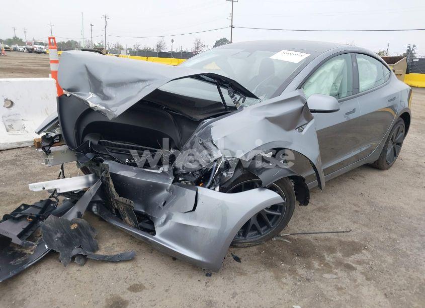 Photo 2 of 2024 Tesla Model 3 LONG RANGE DUAL MOTOR ALL-WHEEL DRIVE/REAR-WHEEL DRIVE (VIN 5YJ3E1EA8RF861592)