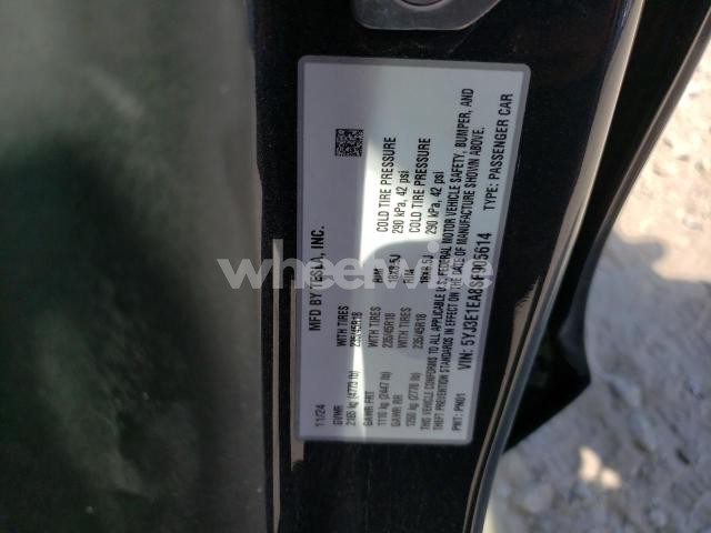 Photo 4 of 2025 TESLA MODEL 3 (VIN 5YJ3E1EA8SF905614)