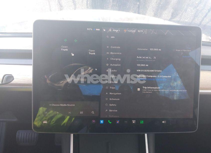 Photo 7 of 2019 Tesla Model 3 LONG RANGE/MID RANGE/STANDARD RANGE/STANDARD RANGE PLUS (VIN 5YJ3E1EA9KF313414)