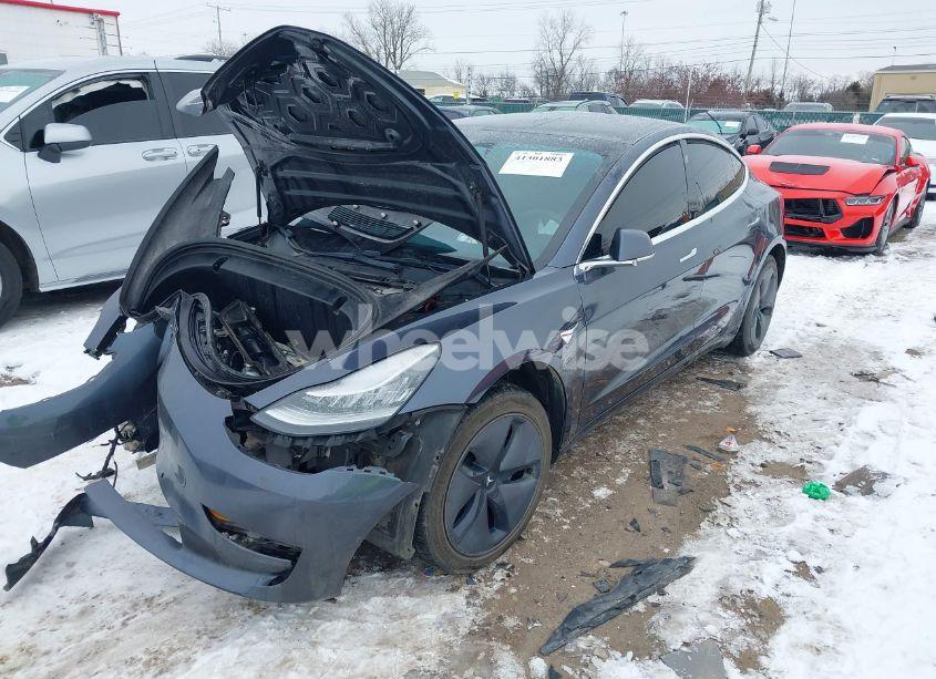 Photo 2 of 2020 Tesla Model 3 STANDARD RANGE PLUS REAR-WHEEL DRIVE/STANDARD RANGE REAR-WHEEL DRIVE (VIN 5YJ3E1EA9LF657858)