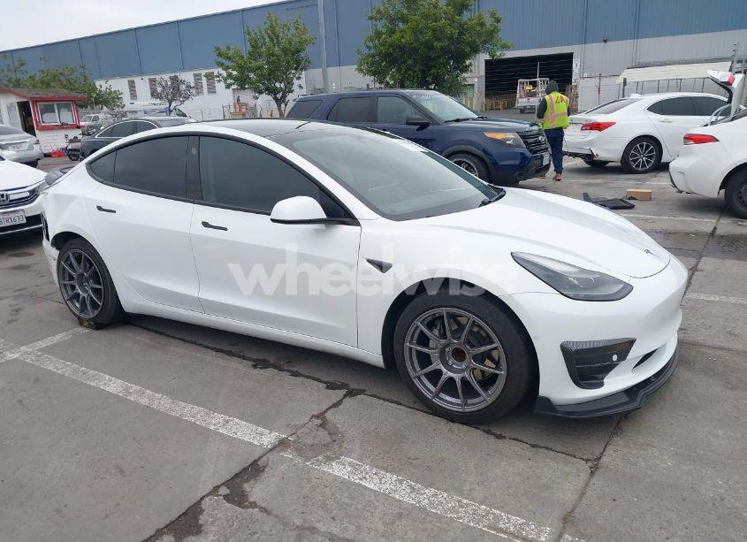 2021 Tesla Model 3 STANDARD RANGE PLUS REAR-WHEEL DRIVE (VIN 5YJ3E1EA9MF051204) main photo