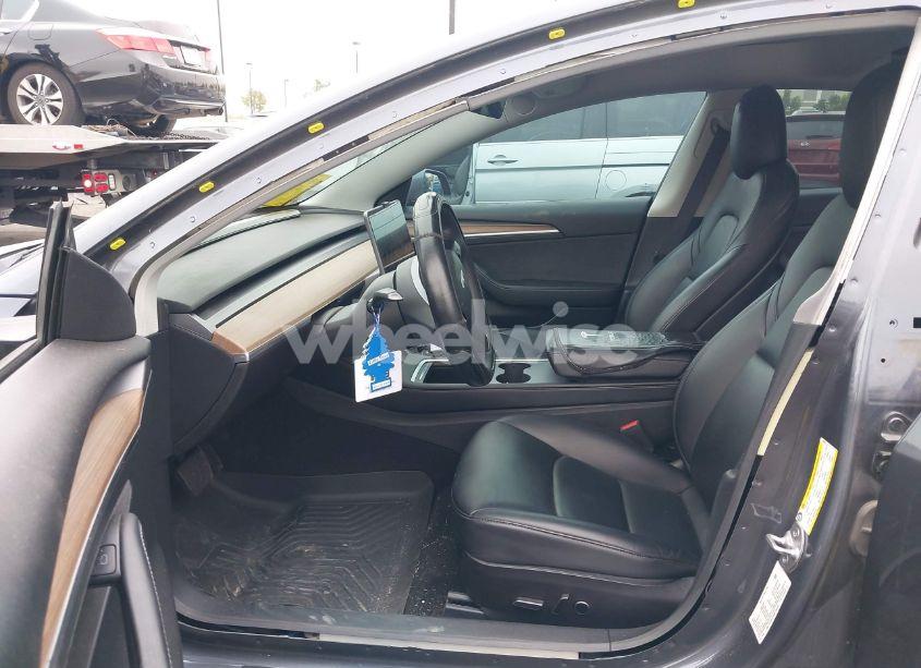 Photo 5 of 2021 Tesla Model 3 STANDARD RANGE PLUS REAR-WHEEL DRIVE (VIN 5YJ3E1EA9MF100420)