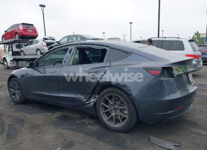 Photo 6 of 2021 Tesla Model 3 STANDARD RANGE PLUS REAR-WHEEL DRIVE (VIN 5YJ3E1EA9MF100420)