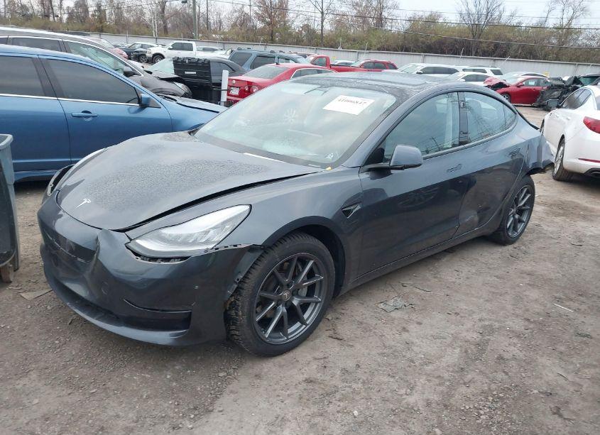 Photo 2 of 2021 Tesla Model 3 STANDARD RANGE PLUS REAR-WHEEL DRIVE (VIN 5YJ3E1EA9MF850951)