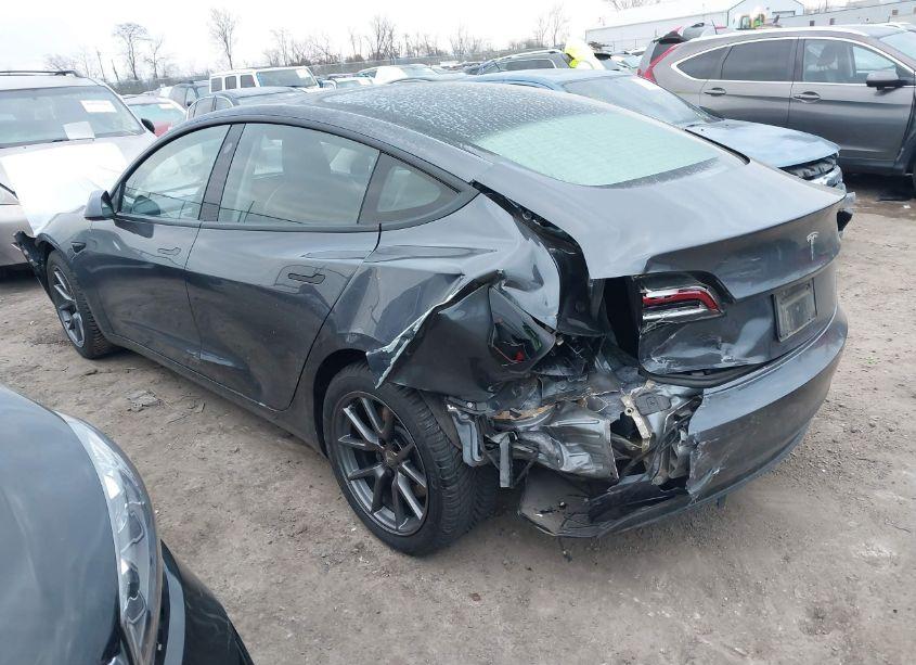 Photo 3 of 2021 Tesla Model 3 STANDARD RANGE PLUS REAR-WHEEL DRIVE (VIN 5YJ3E1EA9MF850951)