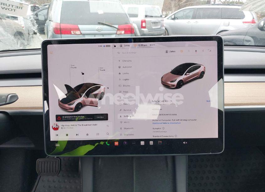 Photo 17 of 2021 Tesla Model 3 STANDARD RANGE PLUS REAR-WHEEL DRIVE (VIN 5YJ3E1EA9MF859956)