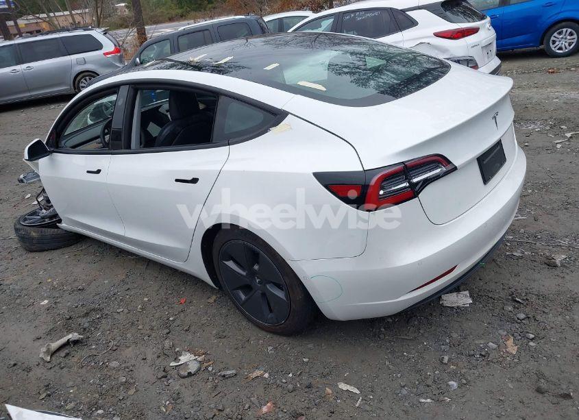 Photo 3 of 2021 Tesla Model 3 STANDARD RANGE PLUS REAR-WHEEL DRIVE (VIN 5YJ3E1EA9MF859956)