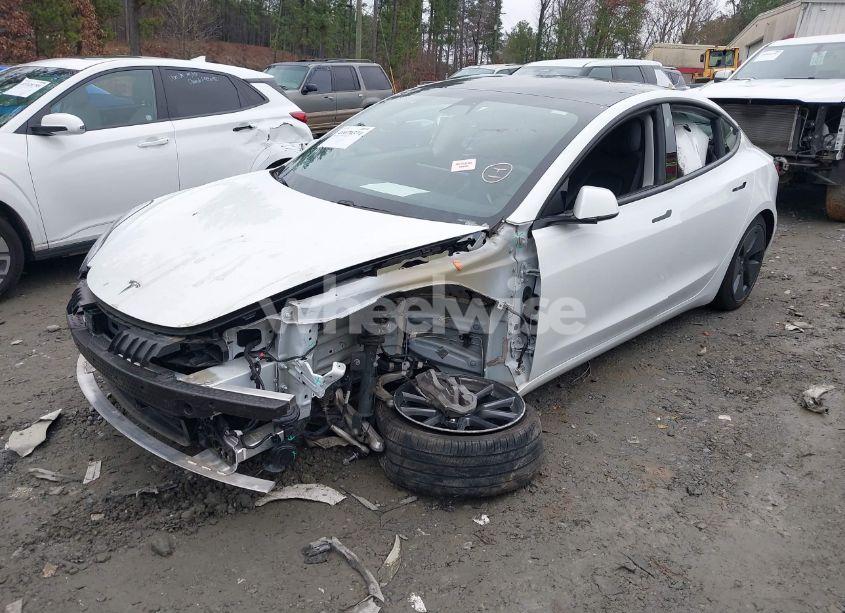 Photo 6 of 2021 Tesla Model 3 STANDARD RANGE PLUS REAR-WHEEL DRIVE (VIN 5YJ3E1EA9MF859956)