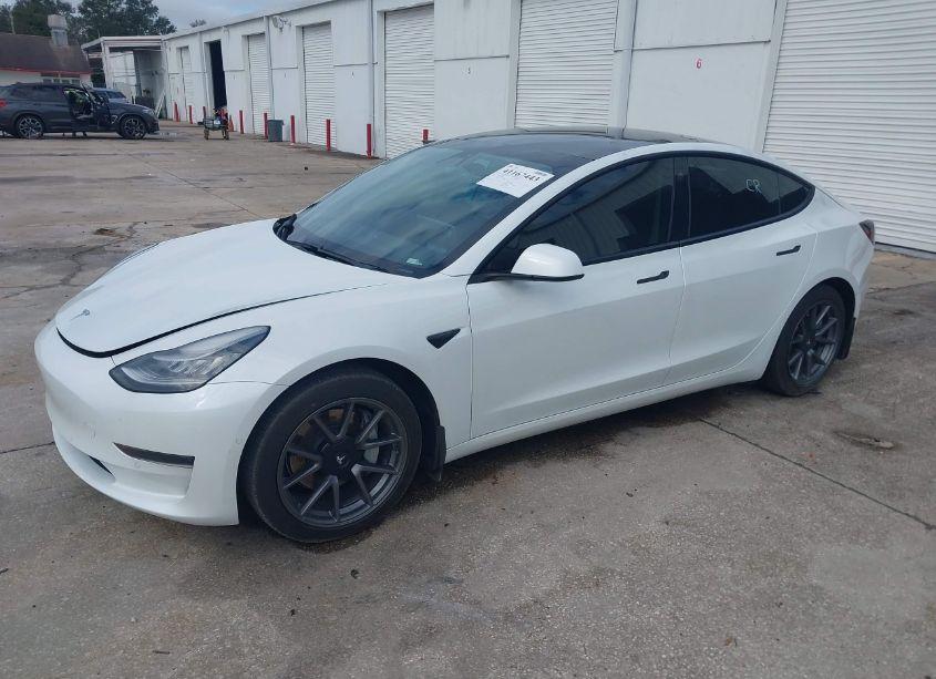 Photo 2 of 2021 Tesla Model 3 STANDARD RANGE PLUS REAR-WHEEL DRIVE (VIN 5YJ3E1EA9MF861058)