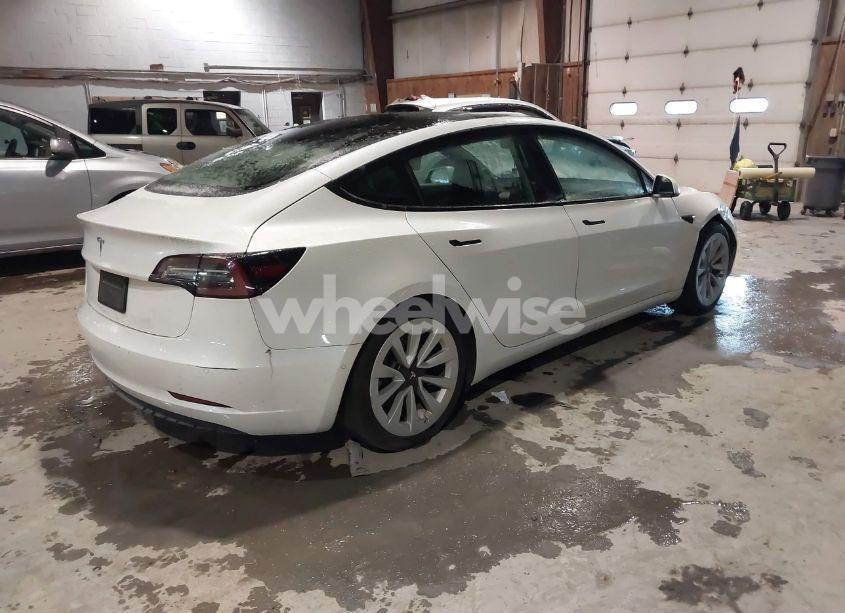 Photo 4 of 2021 Tesla Model 3 STANDARD RANGE PLUS REAR-WHEEL DRIVE (VIN 5YJ3E1EA9MF908329)