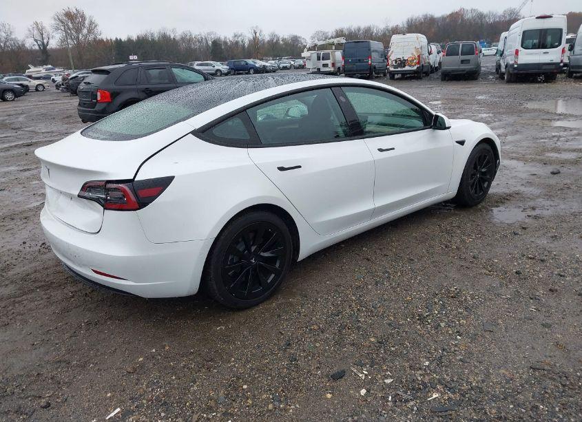 Photo 4 of 2021 Tesla Model 3 STANDARD RANGE PLUS REAR-WHEEL DRIVE (VIN 5YJ3E1EA9MF982687)