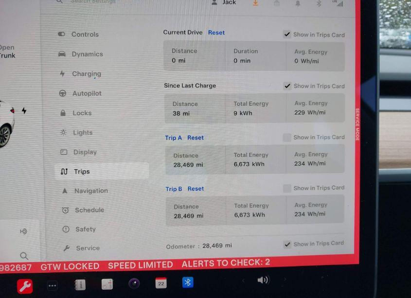 Photo 7 of 2021 Tesla Model 3 STANDARD RANGE PLUS REAR-WHEEL DRIVE (VIN 5YJ3E1EA9MF982687)