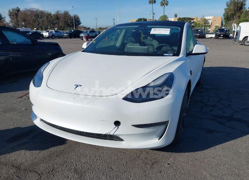 Photo 2 of 2021 Tesla Model 3 STANDARD RANGE PLUS REAR-WHEEL DRIVE (VIN 5YJ3E1EA9MF998081)