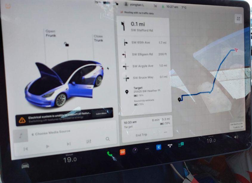 Photo 18 of 2022 Tesla Model 3 REAR-WHEEL DRIVE (VIN 5YJ3E1EA9NF145116)