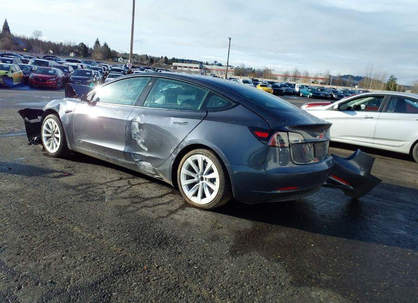 Photo 3 of 2022 Tesla Model 3 REAR-WHEEL DRIVE (VIN 5YJ3E1EA9NF145116)