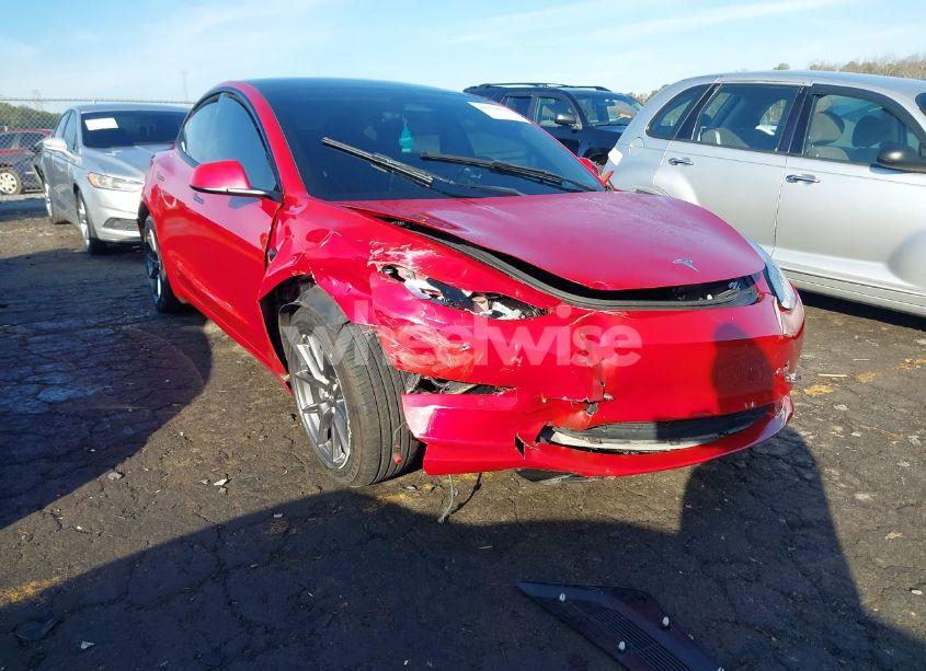 2022 Tesla Model 3 REAR-WHEEL DRIVE (VIN 5YJ3E1EA9NF189441) main photo