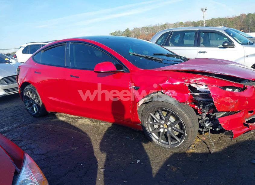 Photo 12 of 2022 Tesla Model 3 REAR-WHEEL DRIVE (VIN 5YJ3E1EA9NF189441)