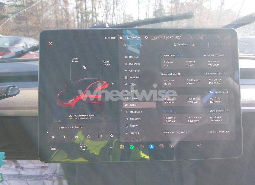 Photo 14 of 2022 Tesla Model 3 REAR-WHEEL DRIVE (VIN 5YJ3E1EA9NF189441)