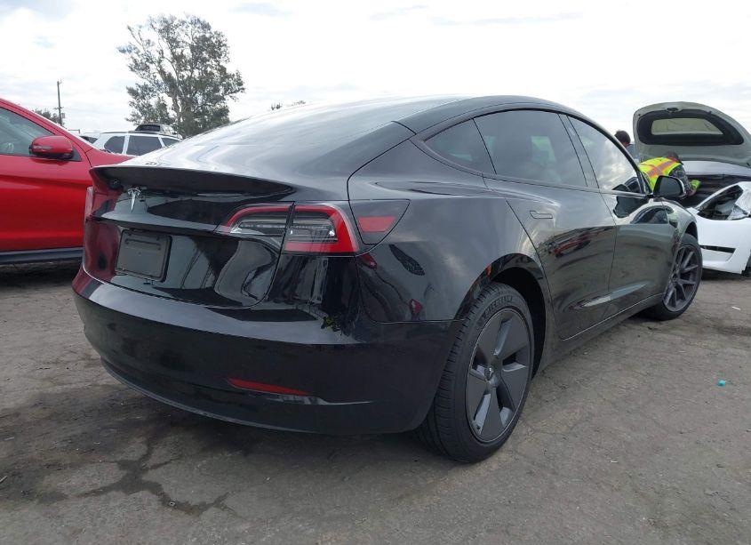Photo 4 of 2023 Tesla Model 3 REAR-WHEEL DRIVE (VIN 5YJ3E1EA9PF393899)