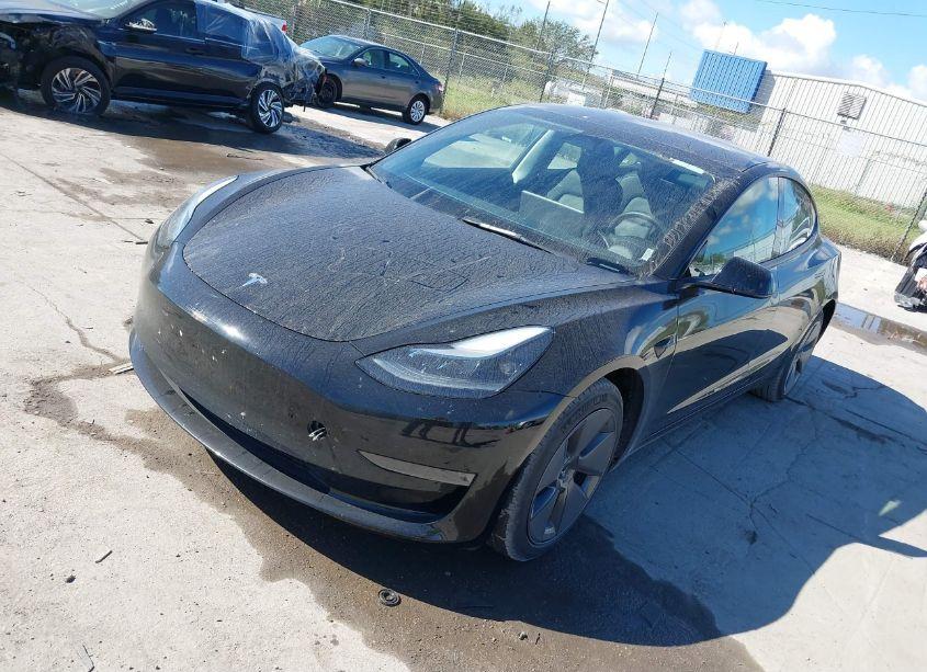 Photo 2 of 2023 Tesla Model 3 REAR-WHEEL DRIVE (VIN 5YJ3E1EA9PF433561)