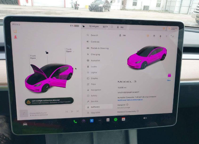 Photo 18 of 2023 Tesla Model 3 REAR-WHEEL DRIVE (VIN 5YJ3E1EA9PF434807)