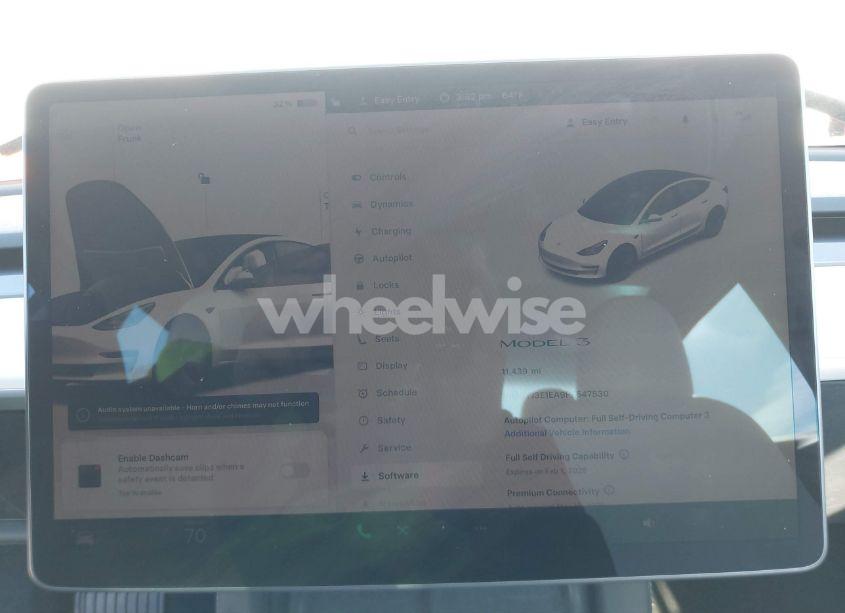 Photo 7 of 2023 Tesla Model 3 REAR-WHEEL DRIVE (VIN 5YJ3E1EA9PF547530)