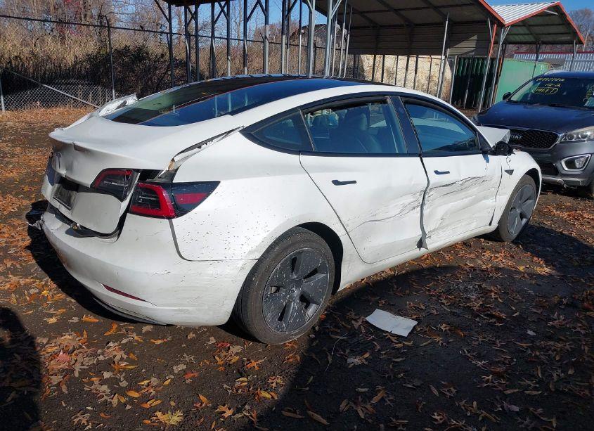 Photo 4 of 2023 Tesla Model 3 REAR-WHEEL DRIVE (VIN 5YJ3E1EA9PF577451)