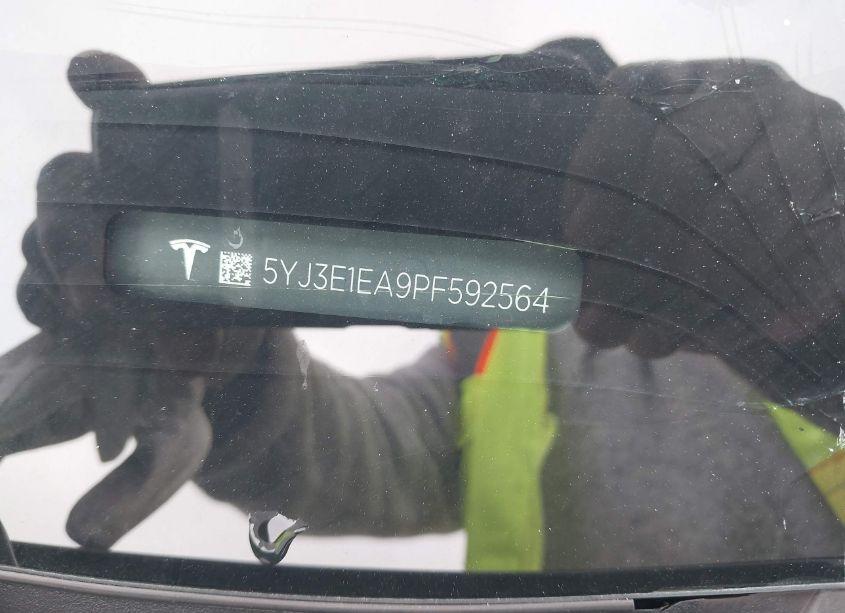 Photo 9 of 2023 Tesla Model 3 REAR-WHEEL DRIVE (VIN 5YJ3E1EA9PF592564)