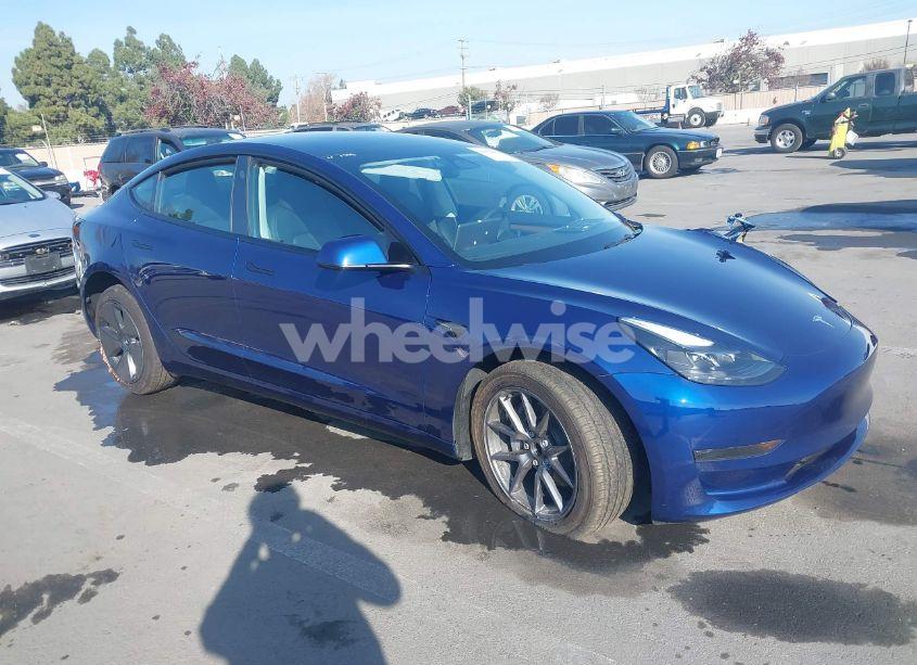 2023 Tesla Model 3 REAR-WHEEL DRIVE (VIN 5YJ3E1EA9PF612649) main photo