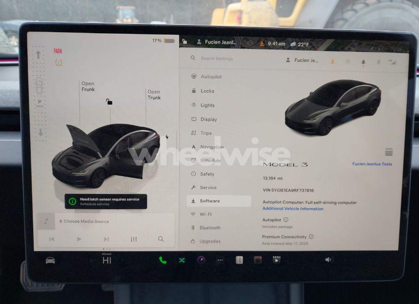 Photo 17 of 2024 Tesla Model 3 LONG RANGE DUAL MOTOR ALL-WHEEL DRIVE/REAR-WHEEL DRIVE (VIN 5YJ3E1EA9RF737816)