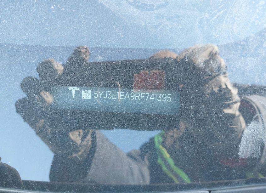 Photo 9 of 2024 Tesla Model 3 REAR-WHEEL DRIVE (VIN 5YJ3E1EA9RF741395)