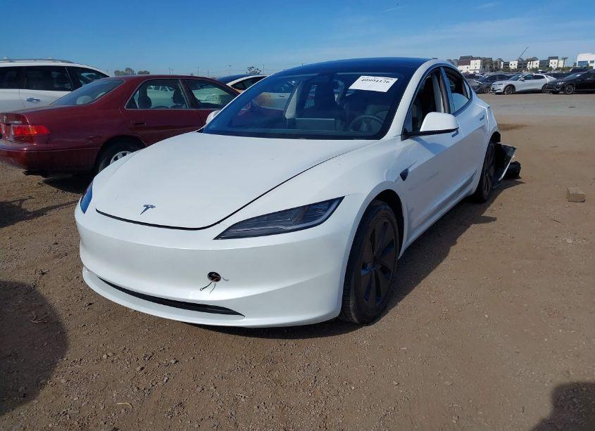 Photo 2 of 2024 Tesla Model 3 LONG RANGE DUAL MOTOR ALL-WHEEL DRIVE/REAR-WHEEL DRIVE (VIN 5YJ3E1EA9RF745611)