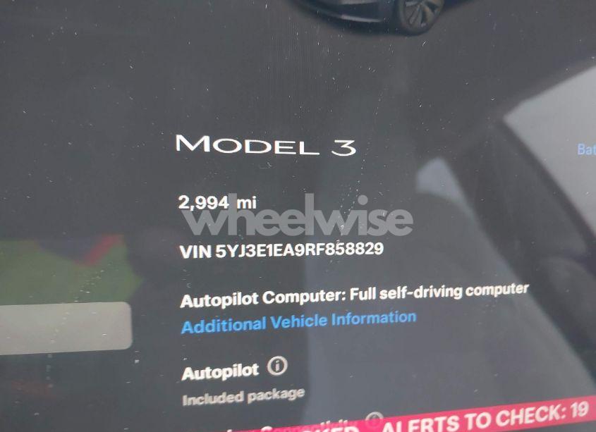 Photo 7 of 2024 Tesla Model 3 LONG RANGE DUAL MOTOR ALL-WHEEL DRIVE/REAR-WHEEL DRIVE (VIN 5YJ3E1EA9RF858829)