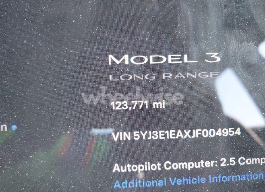 Photo 16 of 2018 Tesla Model 3 LONG RANGE/MID RANGE (VIN 5YJ3E1EAXJF004954)