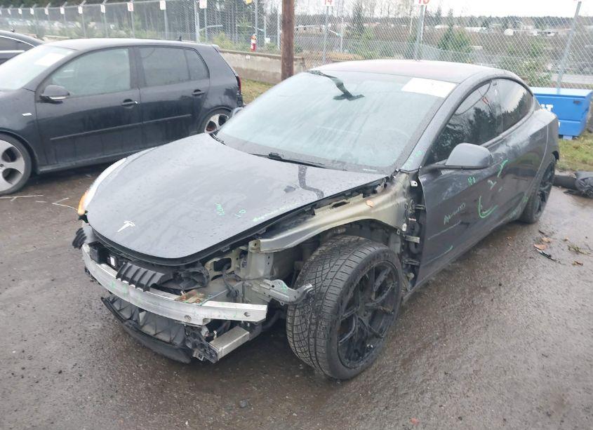 Photo 2 of 2018 Tesla Model 3 LONG RANGE/MID RANGE (VIN 5YJ3E1EAXJF012021)