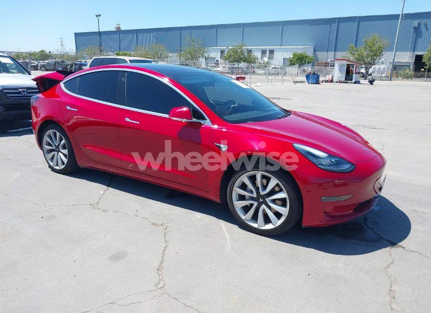 2018 Tesla Model 3 LONG RANGE/MID RANGE (VIN 5YJ3E1EAXJF048839) main photo