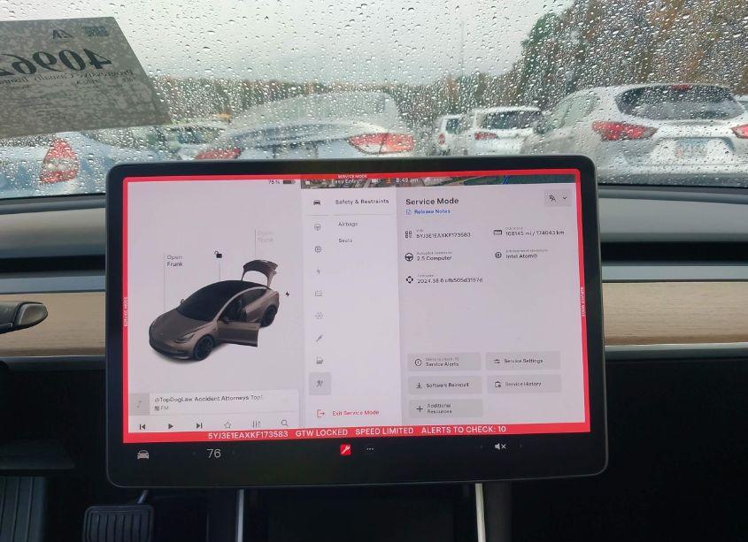 Photo 17 of 2019 Tesla Model 3 LONG RANGE/MID RANGE/STANDARD RANGE/STANDARD RANGE PLUS (VIN 5YJ3E1EAXKF173583)