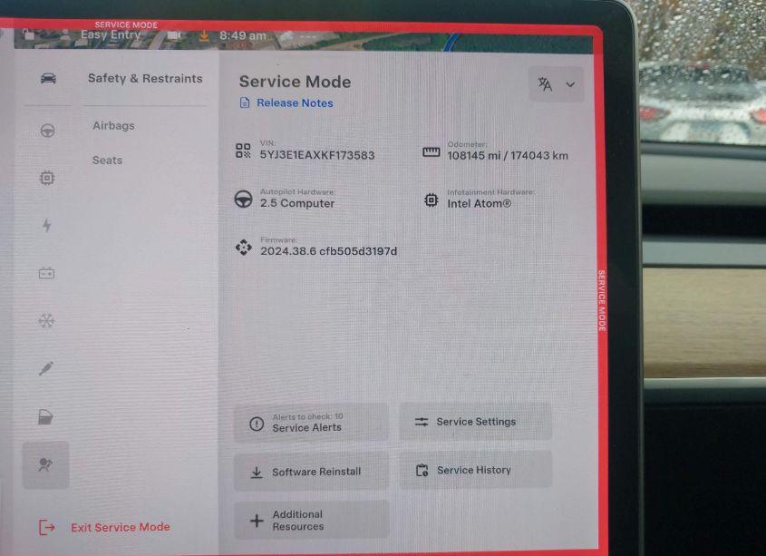 Photo 7 of 2019 Tesla Model 3 LONG RANGE/MID RANGE/STANDARD RANGE/STANDARD RANGE PLUS (VIN 5YJ3E1EAXKF173583)