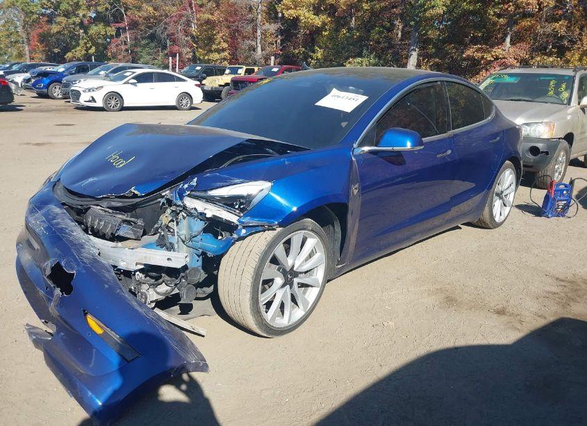 Photo 2 of 2020 Tesla Model 3 STANDARD RANGE PLUS REAR-WHEEL DRIVE/STANDARD RANGE REAR-WHEEL DRIVE (VIN 5YJ3E1EAXLF614159)