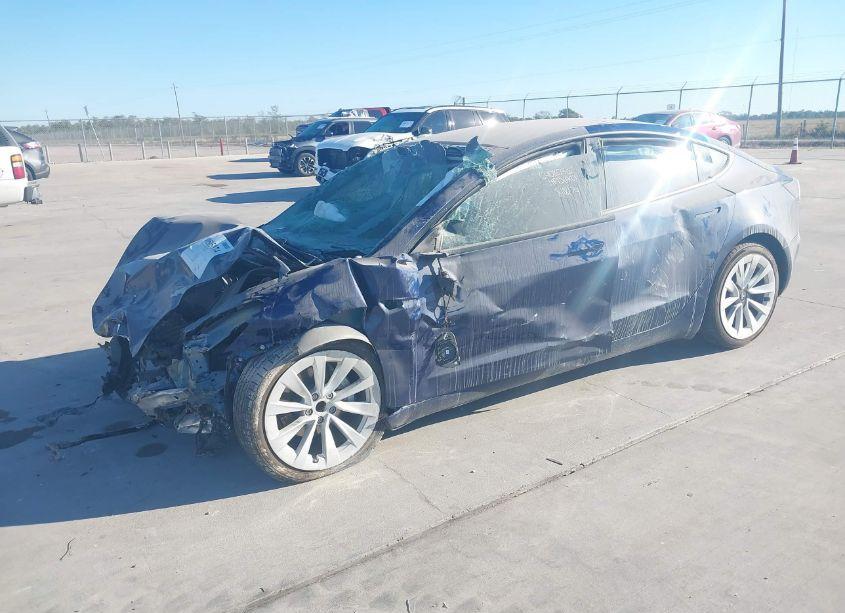 Photo 2 of 2021 Tesla Model 3 STANDARD RANGE PLUS REAR-WHEEL DRIVE (VIN 5YJ3E1EAXMF920716)