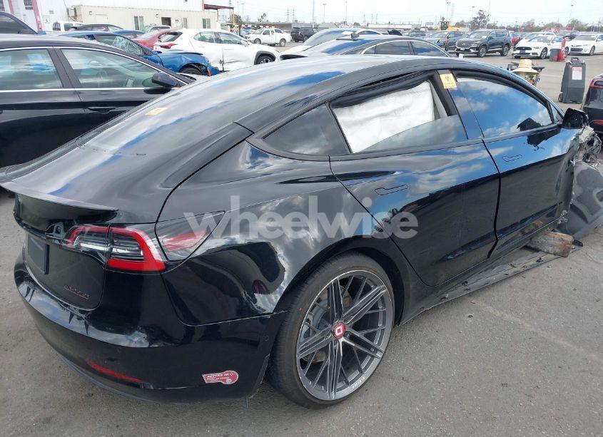 Photo 4 of 2022 Tesla Model 3 REAR-WHEEL DRIVE (VIN 5YJ3E1EAXNF148056)