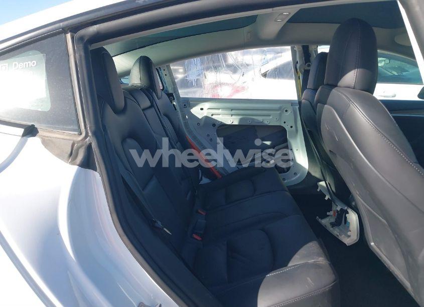 Photo 8 of 2022 Tesla Model 3 REAR-WHEEL DRIVE (VIN 5YJ3E1EAXNF338584)