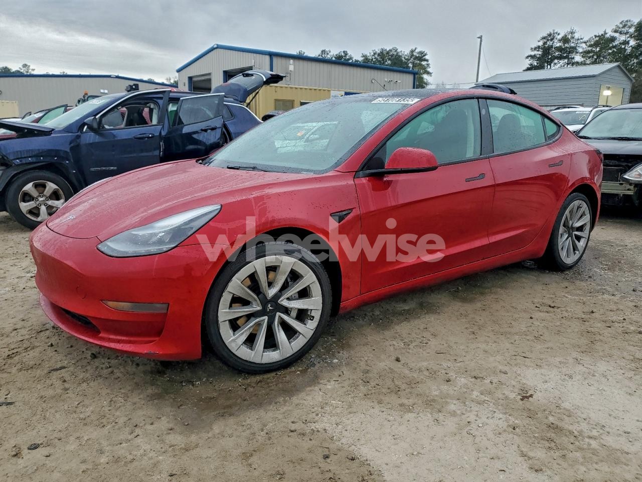 2022 TESLA MODEL 3 (VIN 5YJ3E1EAXNF372587) main photo